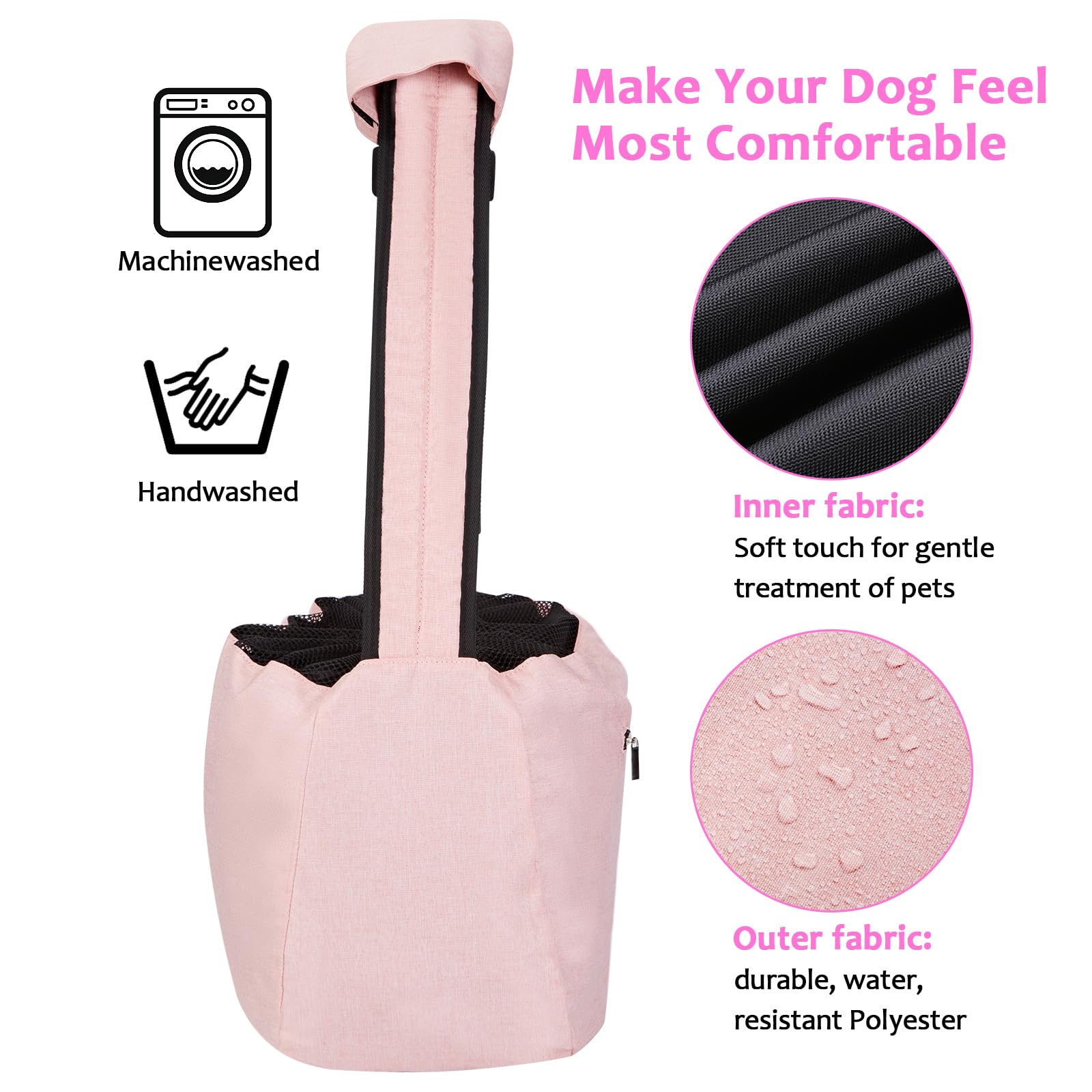 Ownpets dimensiones adecuadas para perros pequeños, medianos y gatos.