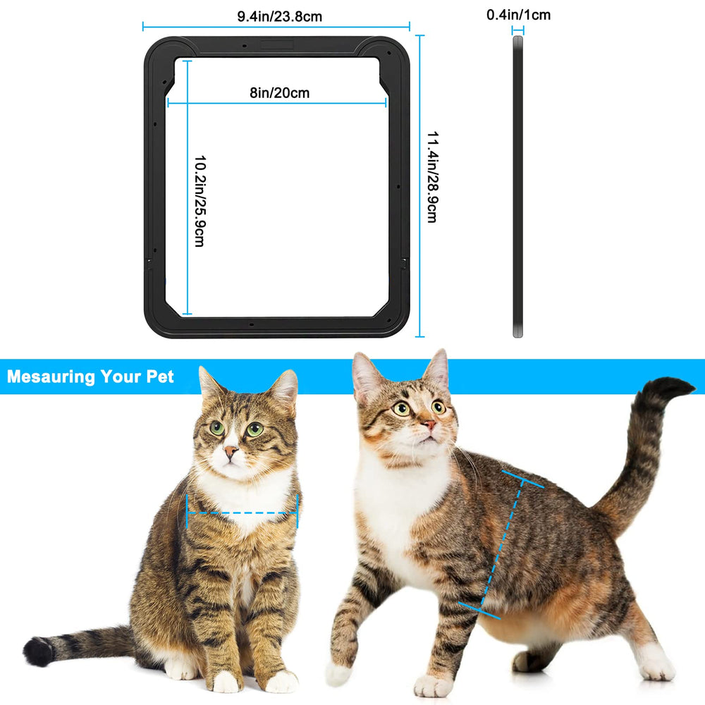 Instalación rápida con tornillos según las instrucciones de Ownpets.