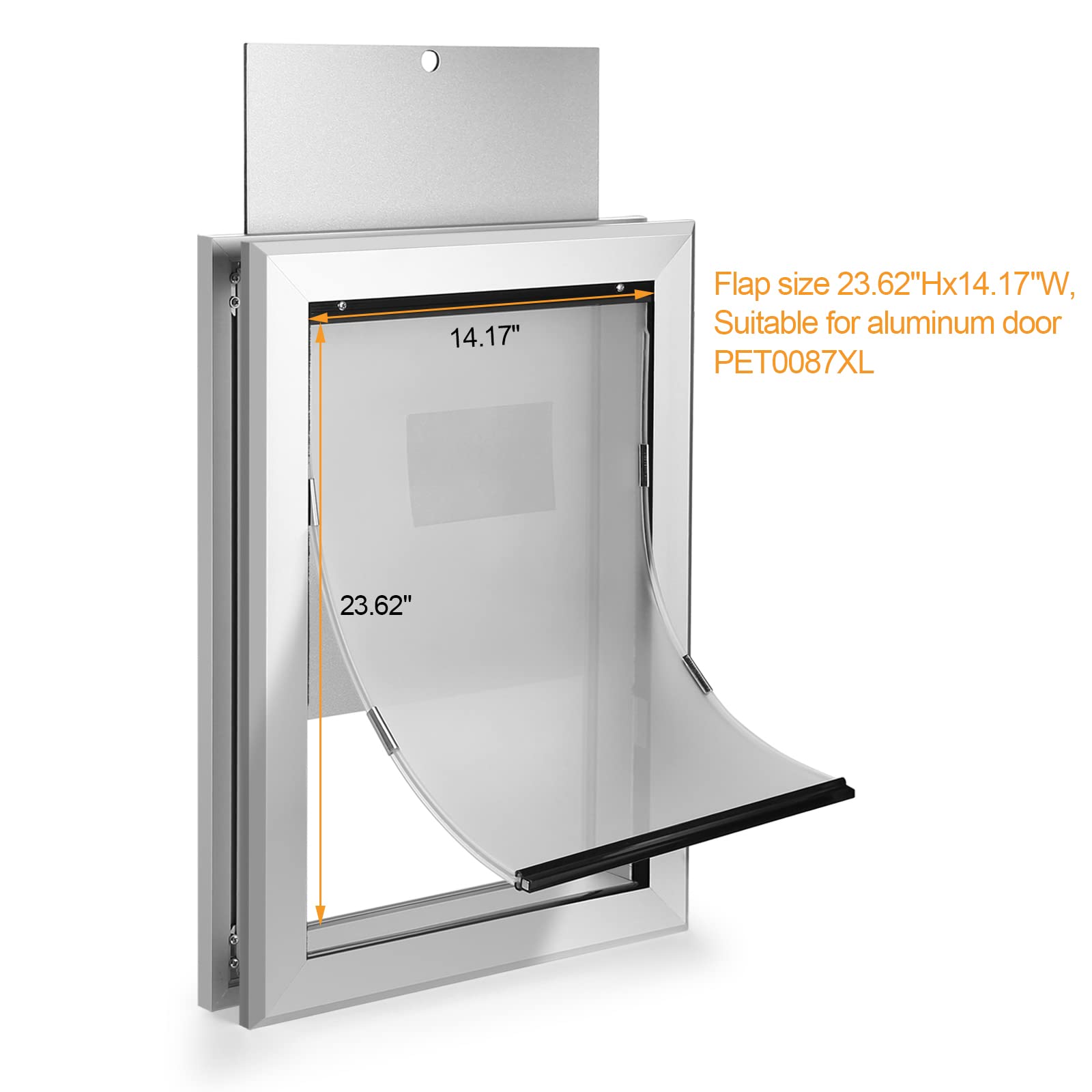 Ownpets tapa impermeable con cierre magnético protege contra clima.