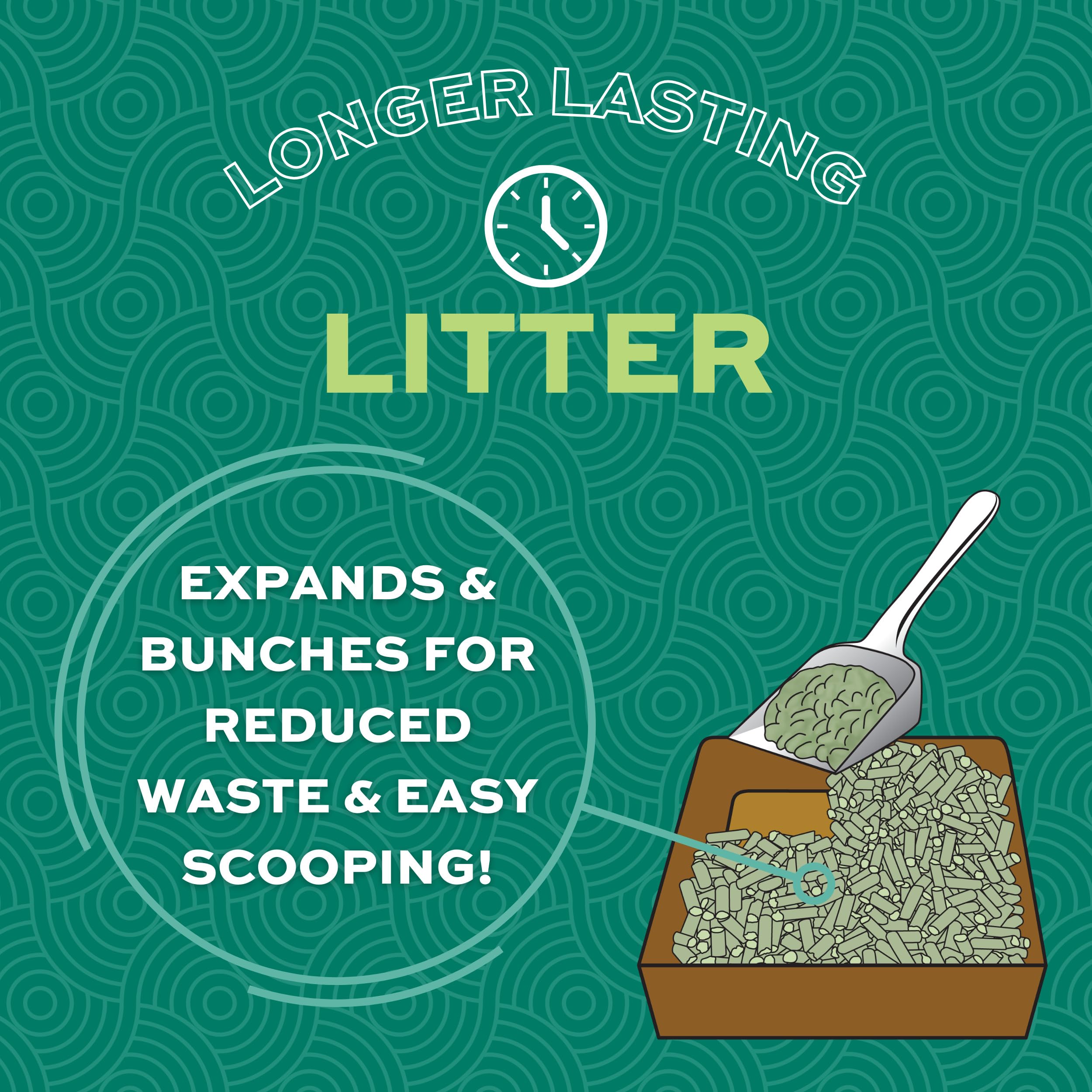 Oxbow Eco Straw Litter es seguro si se ingiere por mascotas pequeñas.