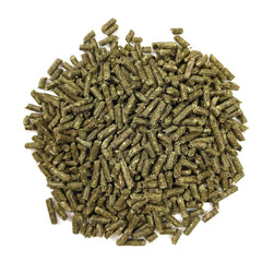 Pellets de Oxbow Essentials con proteína y calcio para desarrollo muscular.