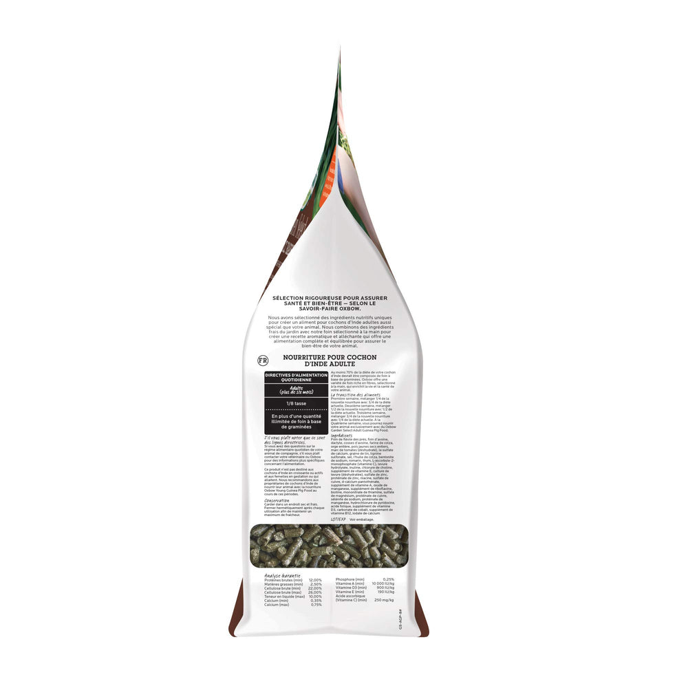 Oxbow Garden Select: envase de 8 libras para almacenamiento diario.