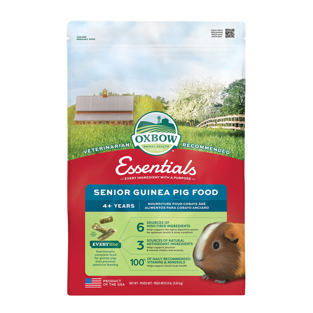 Oxbow senior conejillo de indias: bulto de gránulos para digestión equilibrada.