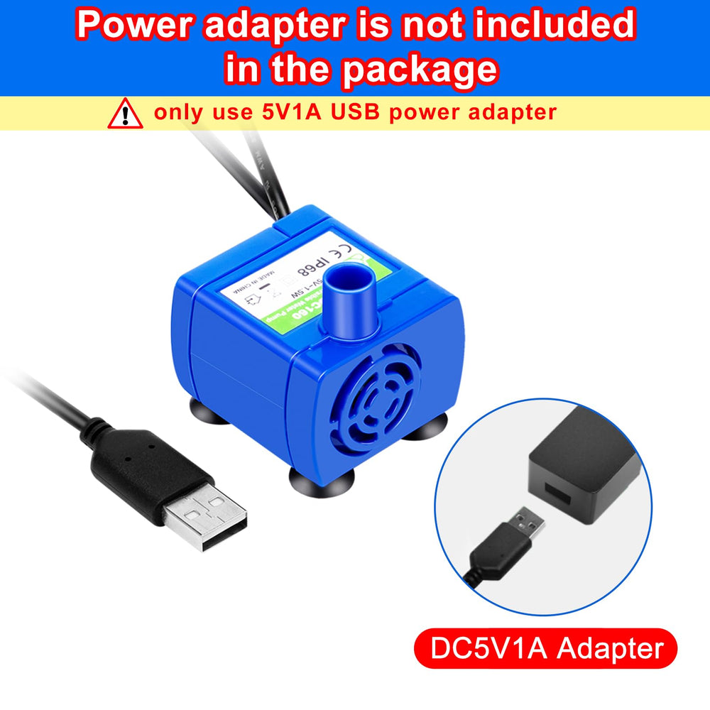 OYES DR-DC160 pump USB cable length detail for flexible placement
