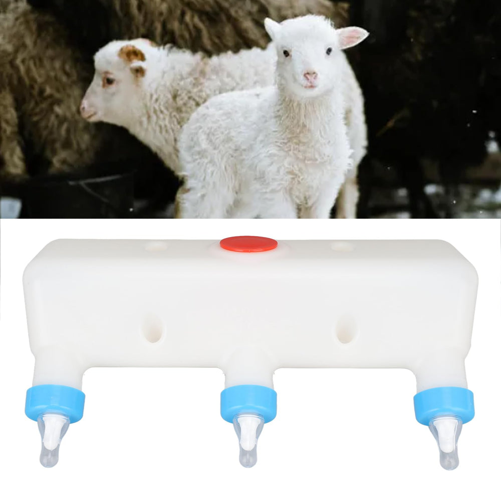 Ozgkee alimentador leche caprino 3L: tetina suave para crías