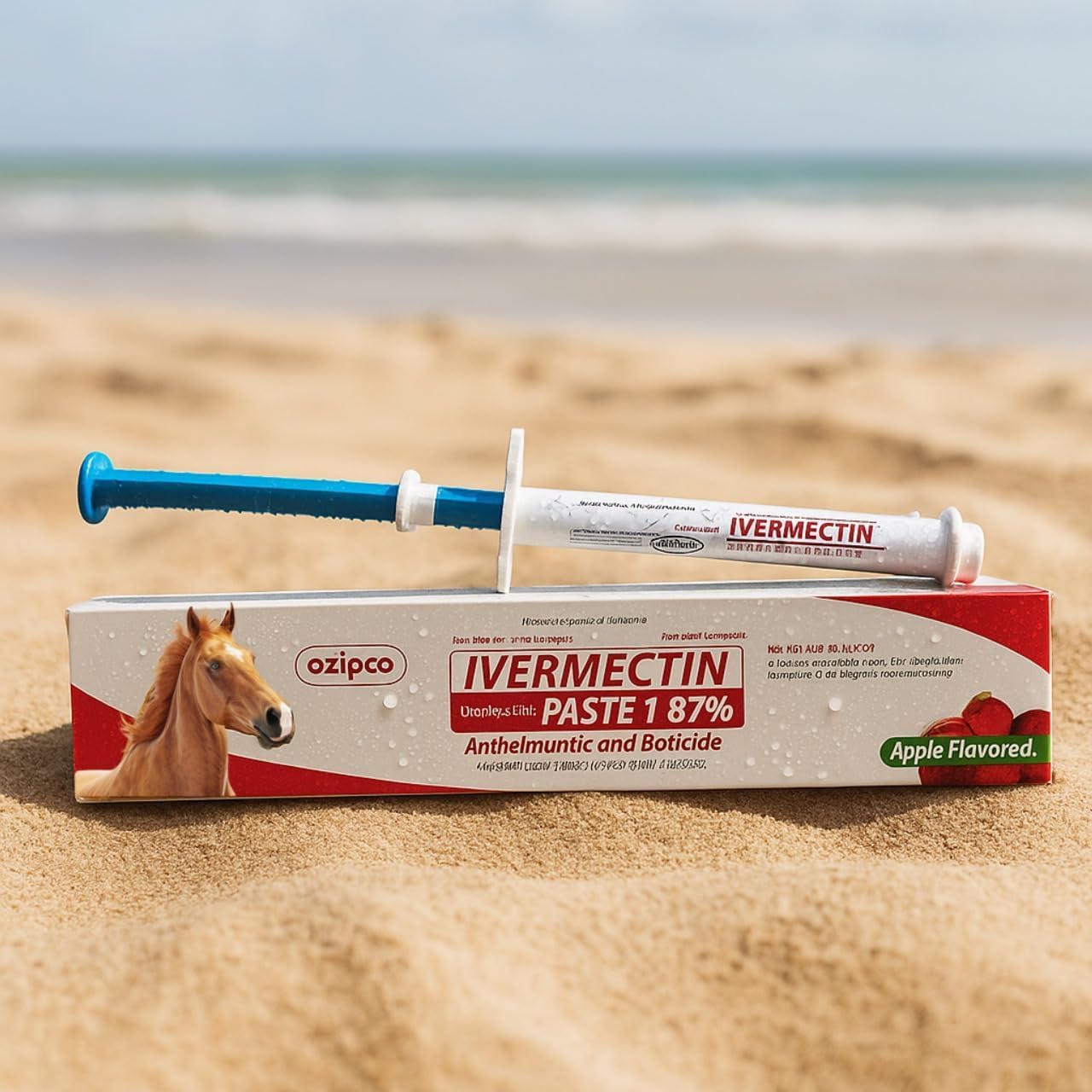 Dosis oral precisa con OZIPCO para uso equino.