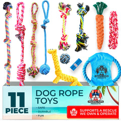 Pacific Pups Products, juguete de cuerda para perro mediano, ideal para juego de tira y afloje.
