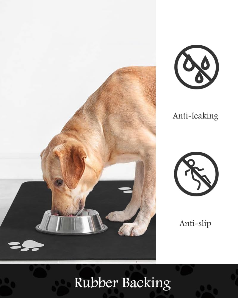 PADOOR alfombrilla dispensador agua: ideal para bebederos automáticos y derrames controlados.