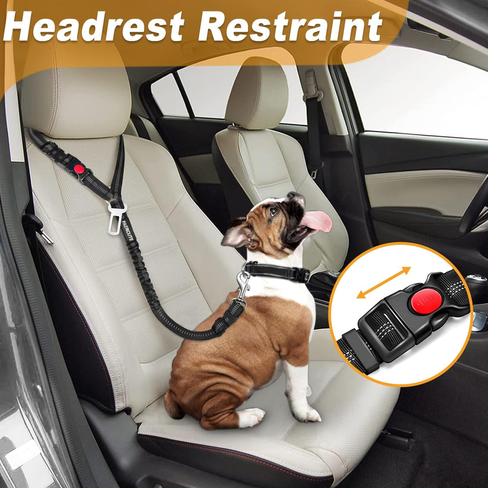 Paercute cinturon perro coche giro 360 evitar enredos durante el viaje