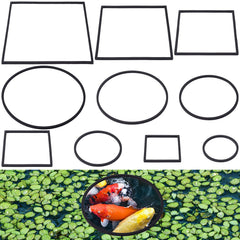 PAGOW anillos de alimentación para peces, redondos, flotantes, para controlar la comida