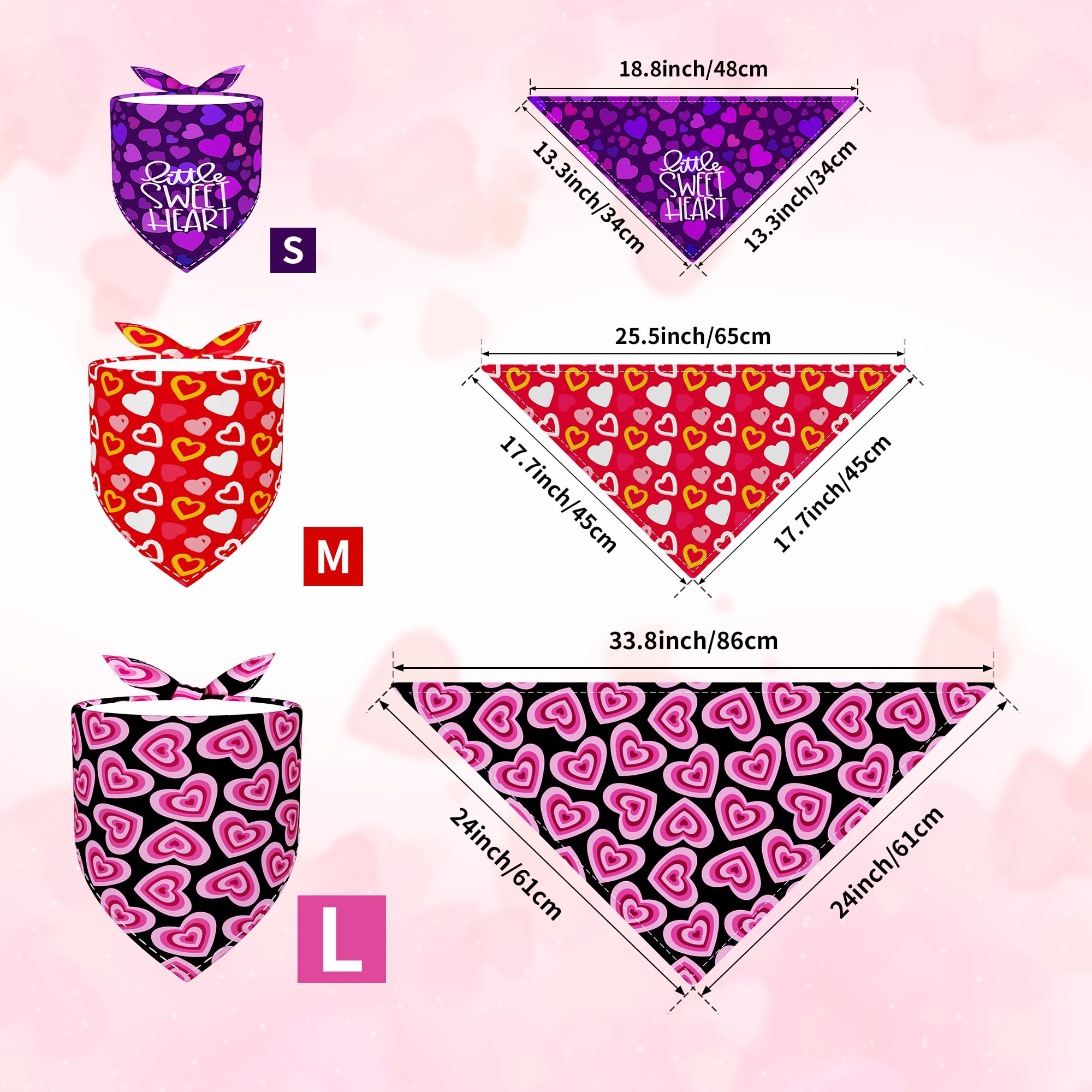 Bandana Pai Sence 65x45 cm, perfecta para salidas con perros grandes