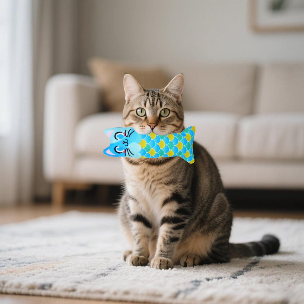 Juguete Pai Sence con catnip interior para curiosidad y juego interactivo