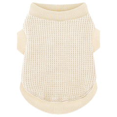 Camiseta Paiaite para perros pequeños, vista frontal, ajuste cómodo para evitar tirones al vestir.