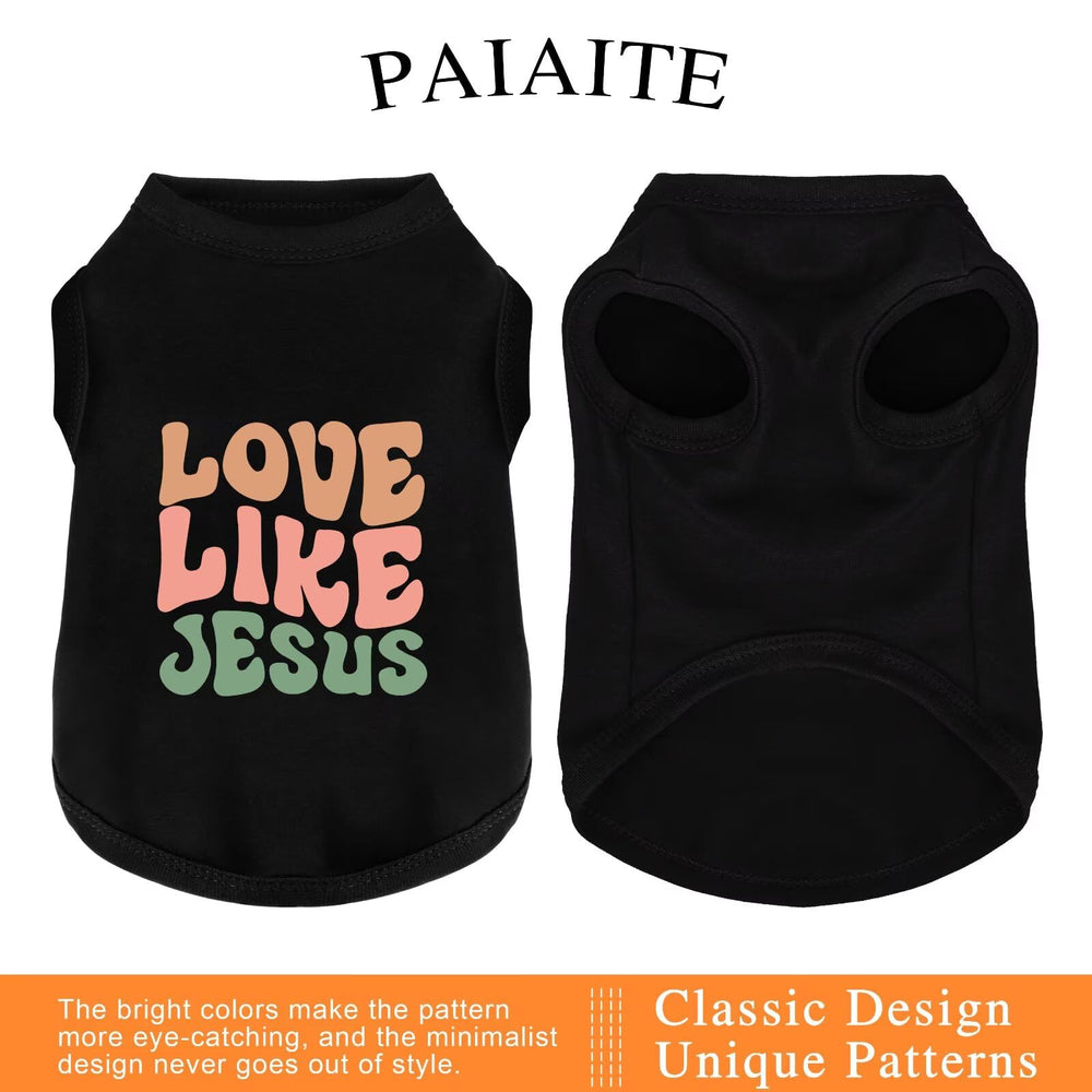 Paiaite camiseta perro algodón transpirable, ideal para climas cálidos