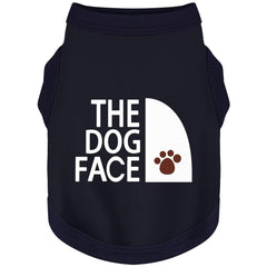 Paiaite Camiseta Canina con impresión de la cara del perro, ideal para paseos.