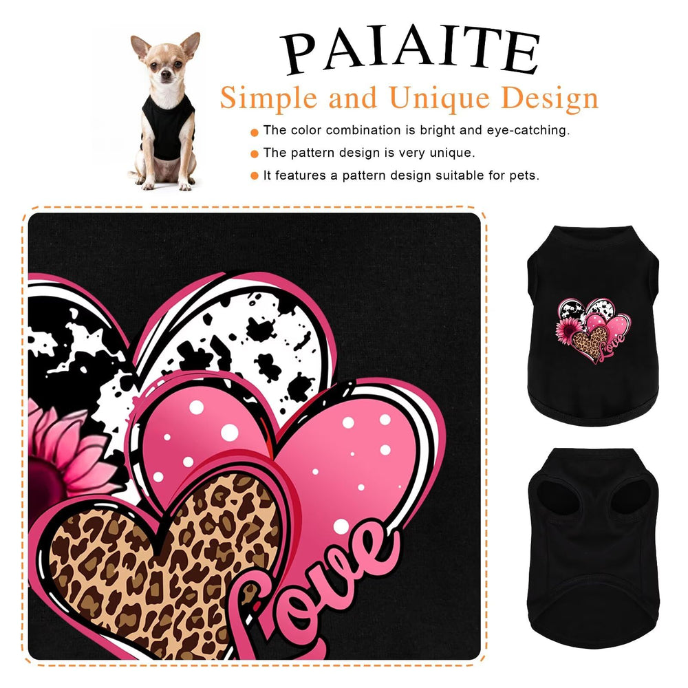 Paiaite camiseta perro parque estilo para salidas