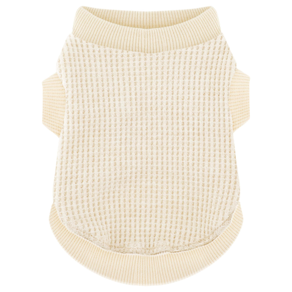Paiaite camiseta para perro pequeño, vista frontal, ideal para juego y descanso.