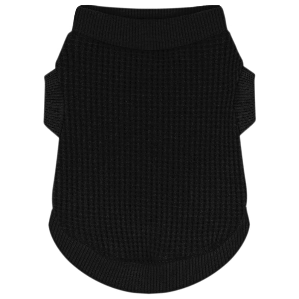 Paiaite: camiseta para perro pequeño, frente negro, ideal para paseos cómodos