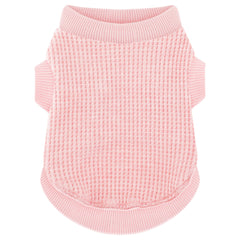 Paiaite camiseta para perro pequeño rosa frontal: ideal para paseos y juego.
