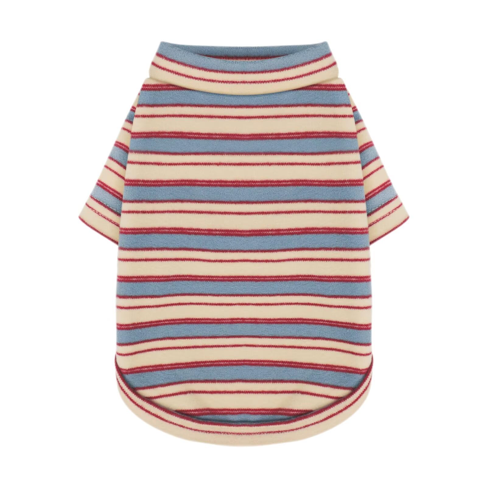 Paiaite camiseta para perro con rayas, lista para paseos diarios.
