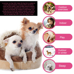 Paiaite camiseta-perro-rib-algodon-rosa-claro-exterior, perfecta para actividades al aire libre.