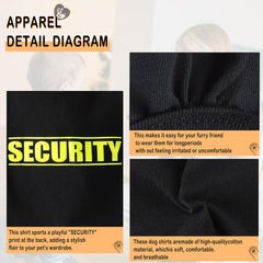Paiaite camiseta perro sin mangas, diseño ergonómico, movimiento libre en paseos.