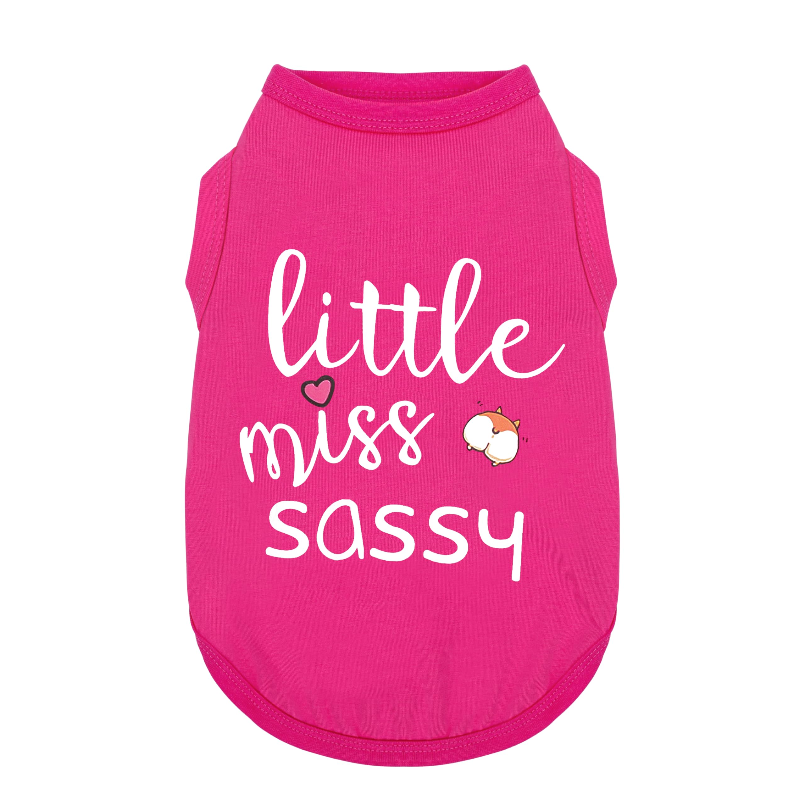 Paiaite camiseta para perros sin mangas con estampado rosa, ideal para paseos.