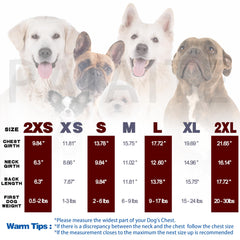 Paiaite camiseta vino rojo estirable para climas fríos, ideal para perros pequeños.