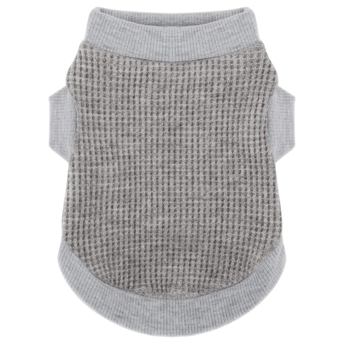 Paiaite camiseta para perros gris estirable, fácil de poner para paseos diarios.