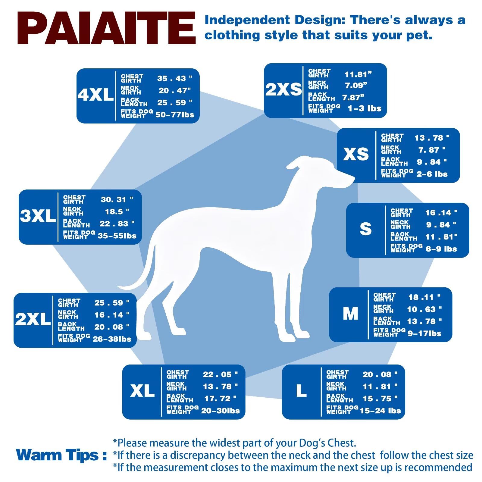 Paiaite camiseta sin mangas para perro, libertad de movimiento durante paseos.