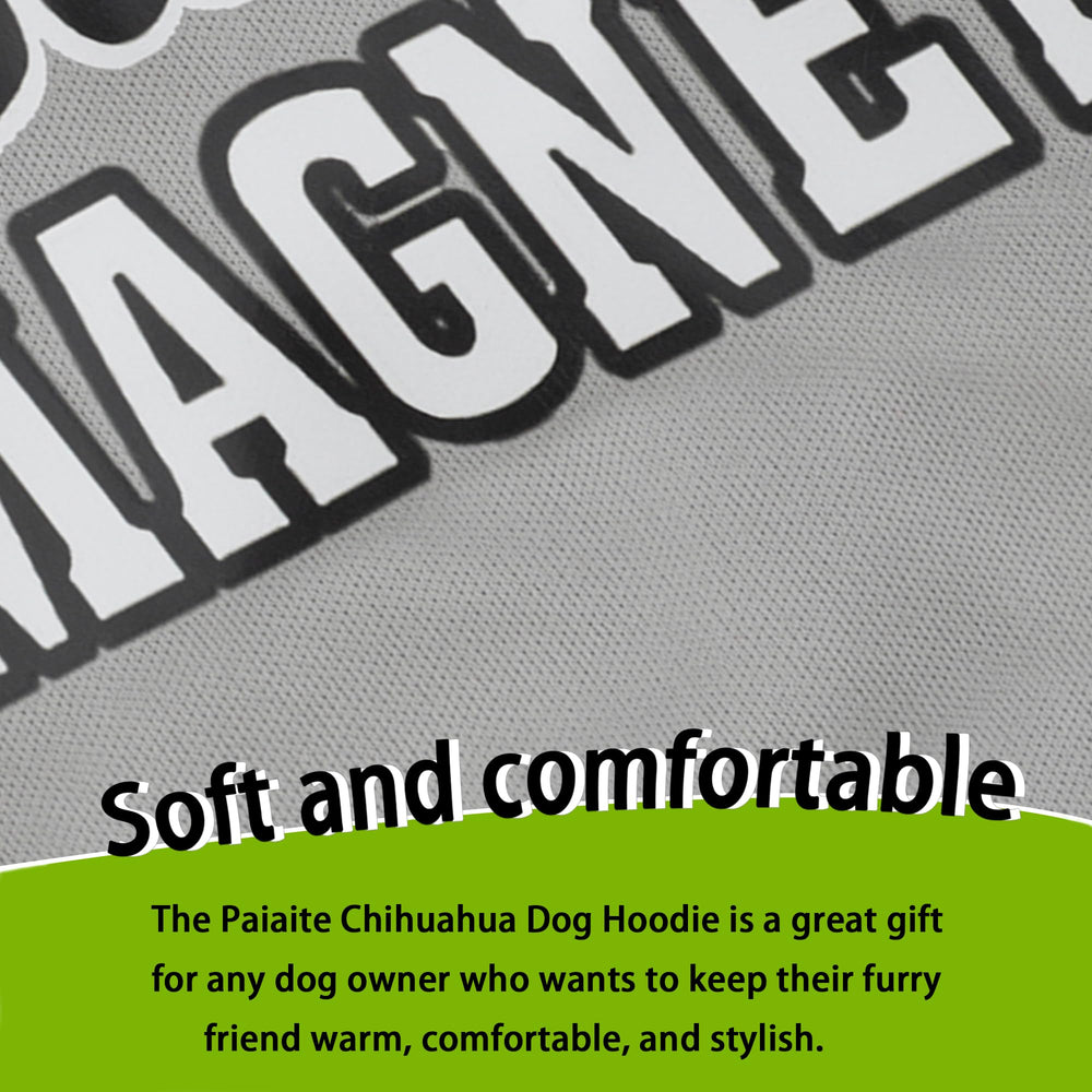 Paiaite camiseta para perro con patrones divertidos, perfecto para otoño y movilidad.