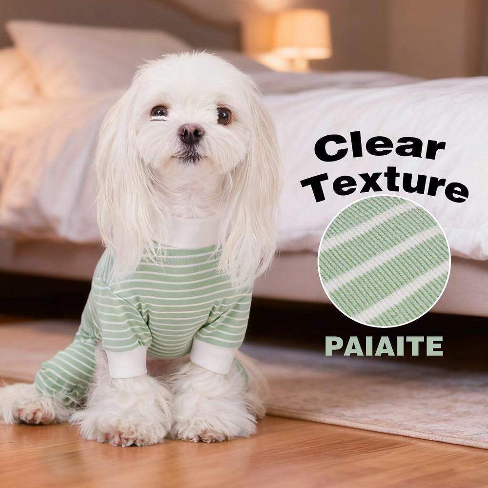 Paiaite Pijama para perro, ropa de dormir cómoda para la noche