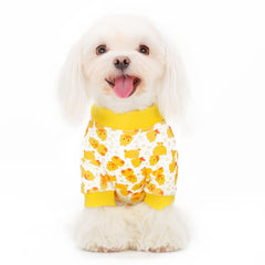 Paiaite Pijama para Perro Onesie, vista trasera, diseño práctico para dormir.