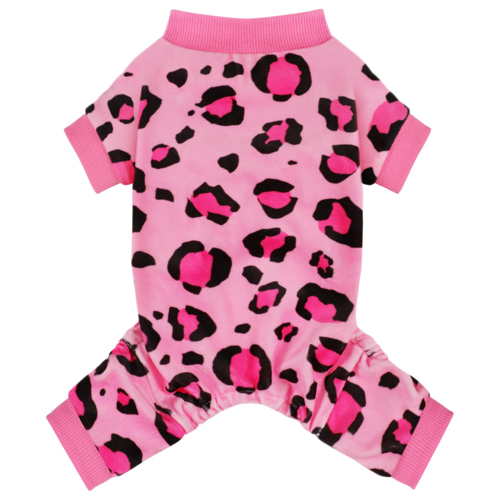 Paiaite pijama perro rosa leopardo frente talla-xs, confort nocturno seguro