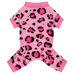 Paiaite pijama perro rosa leopardo frente talla-xs, confort nocturno seguro