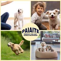 Paiaite pijama perro rosa leopardo resistencia arrugas, menos planchado