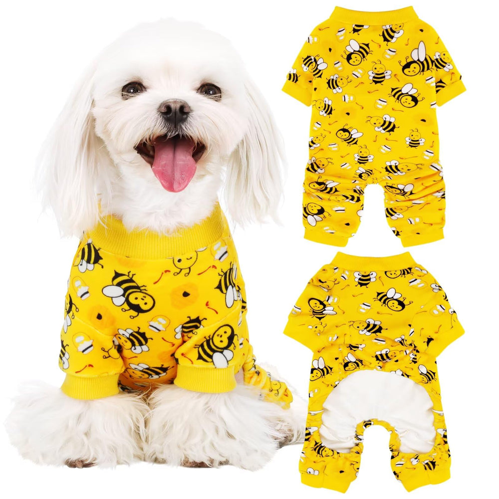 Paiaite pijama perro, tejido poliéster suave y transpirable.