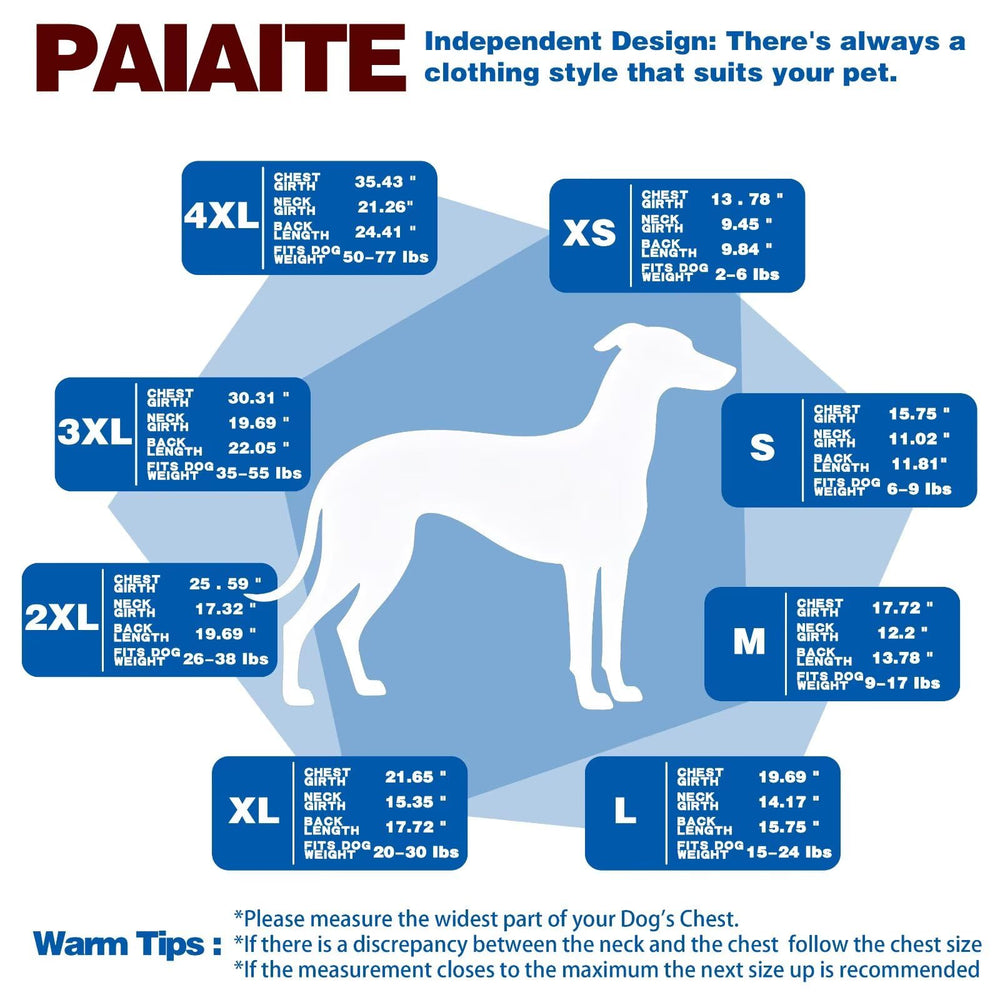 Paiaite pijamas para perro con rayas verdes, tela suave de algodón