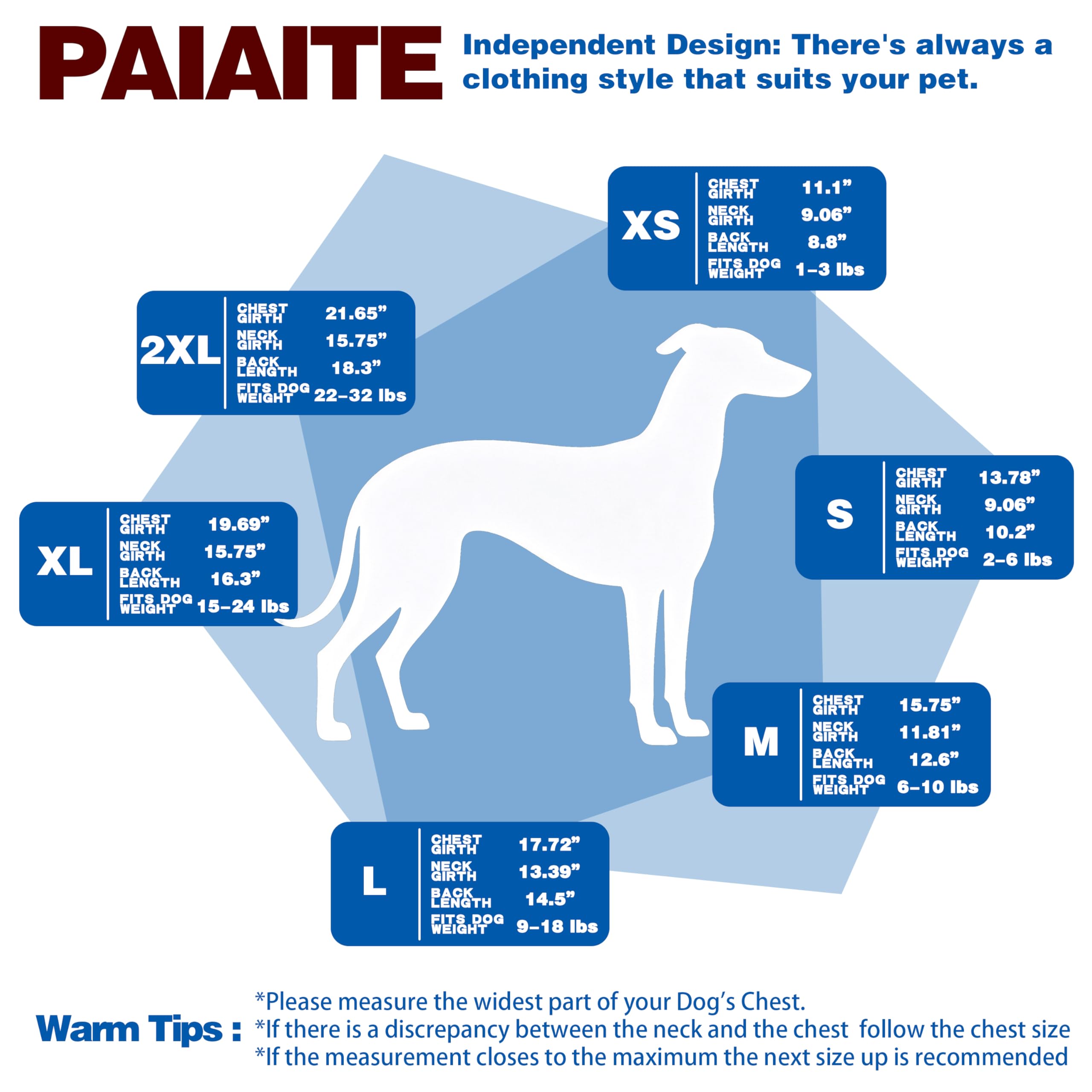 Paiaite prenda recuperación mascotas pequeñas, suave algodón que reduce irritación y roces.