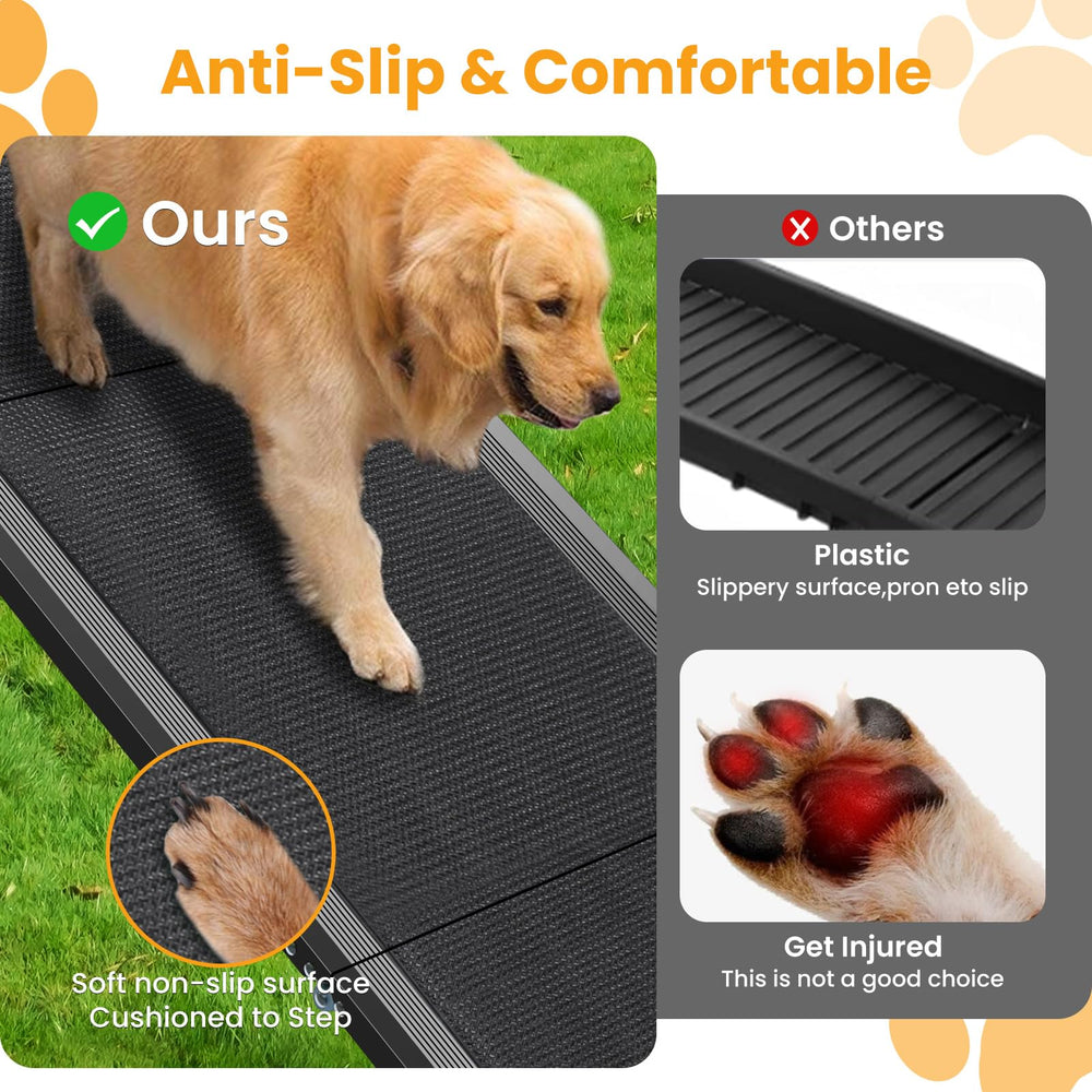 Capacidad de hasta 250 libras para perros grandes con PALATALA.