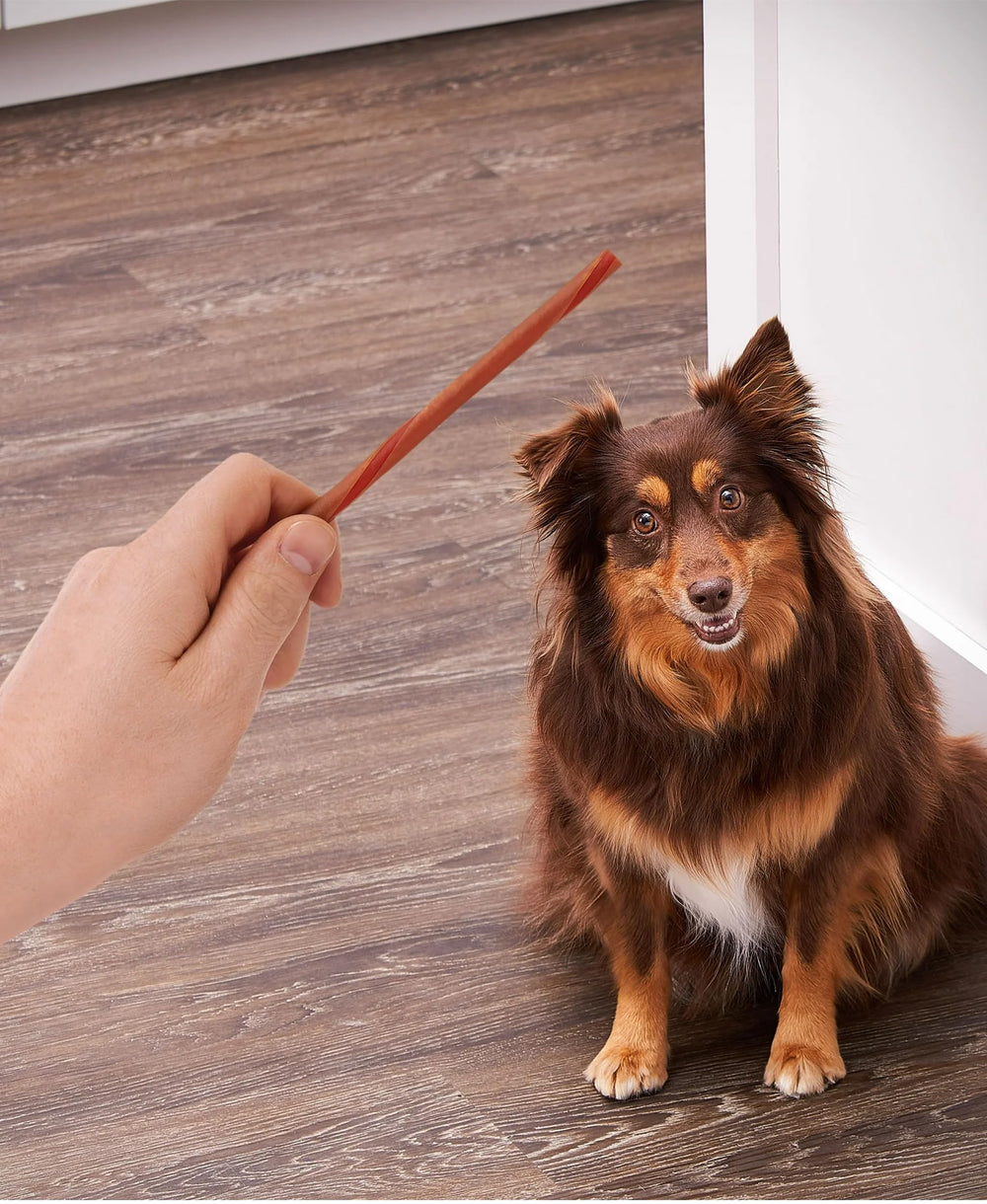 Palitos para perros, digestibles, sabor mantequilla de cacahuete con pollo, fáciles de digerir