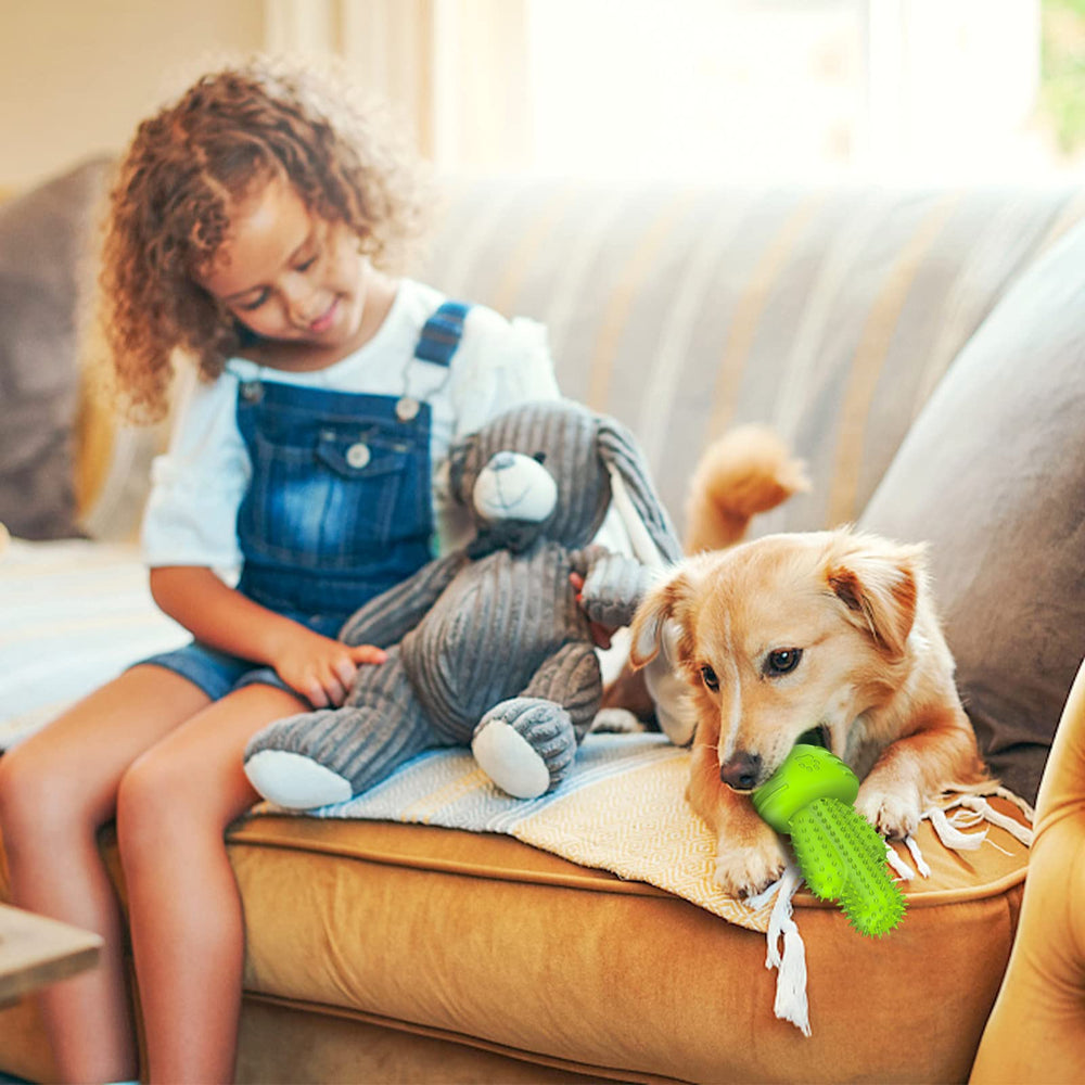 Juguete de dentición suave Pamlulu para cachorros en casa