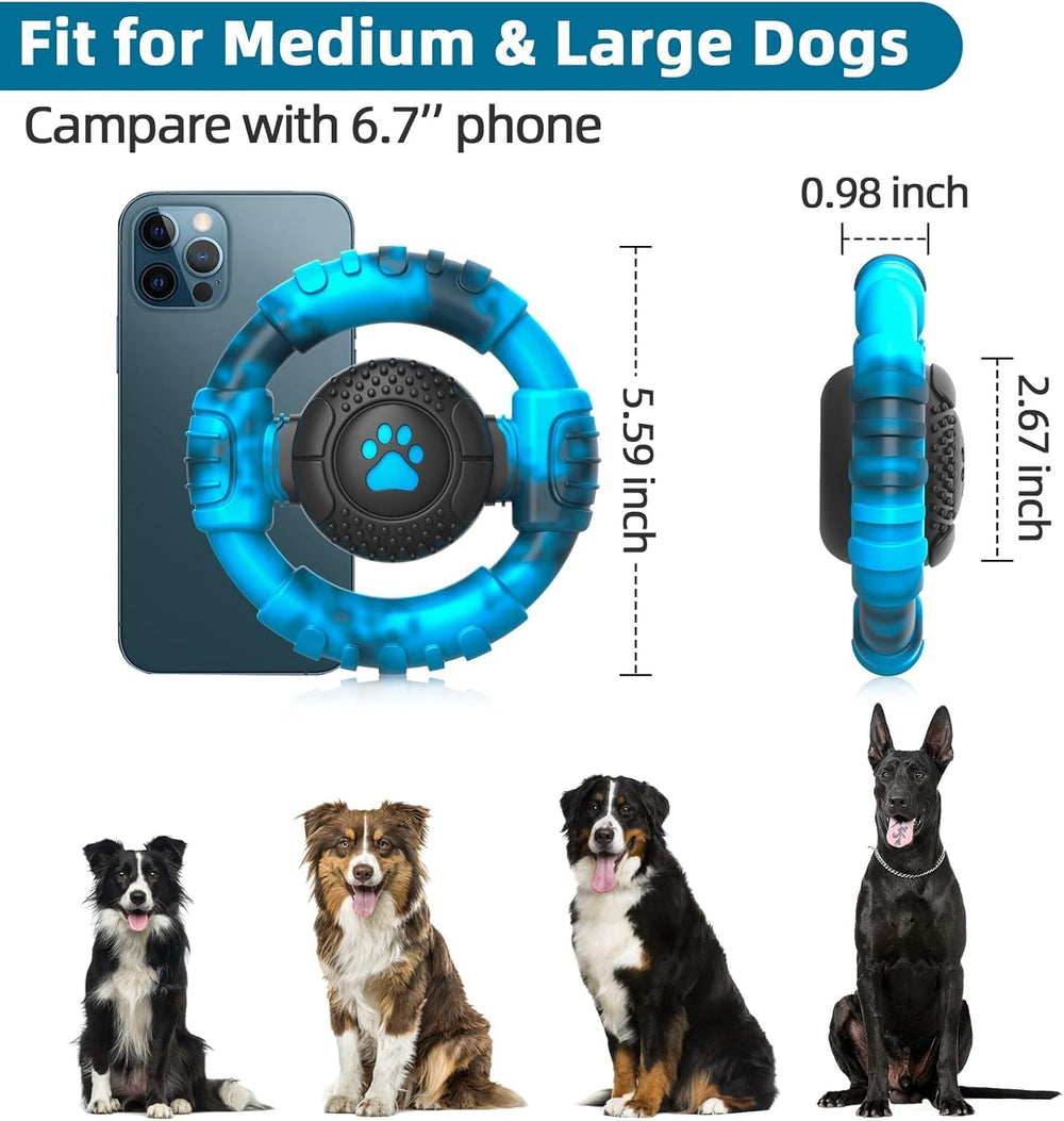 Pamlulu Mordedor Resistente para masticación intensa, ideal para perros de mordida fuerte.
