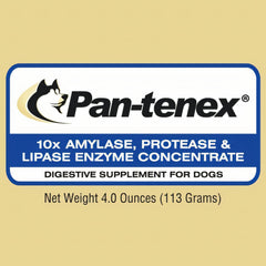 Pan-tenex enzimas pancreáticas porcinas para apoyar la digestión de perros.