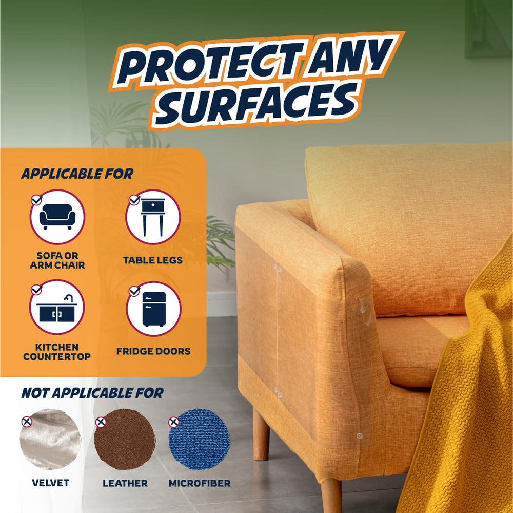 Conjunto protector Panther Armor para sillones grandes, ajuste preciso y discreto.