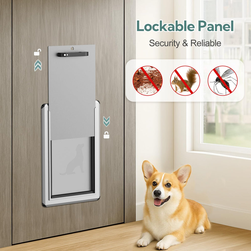 Panel de cierre con llave deslizante de Parab House.