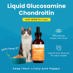 Paramount Glucosamina para gatos, articulaciones y flexibilidad mejoradas.