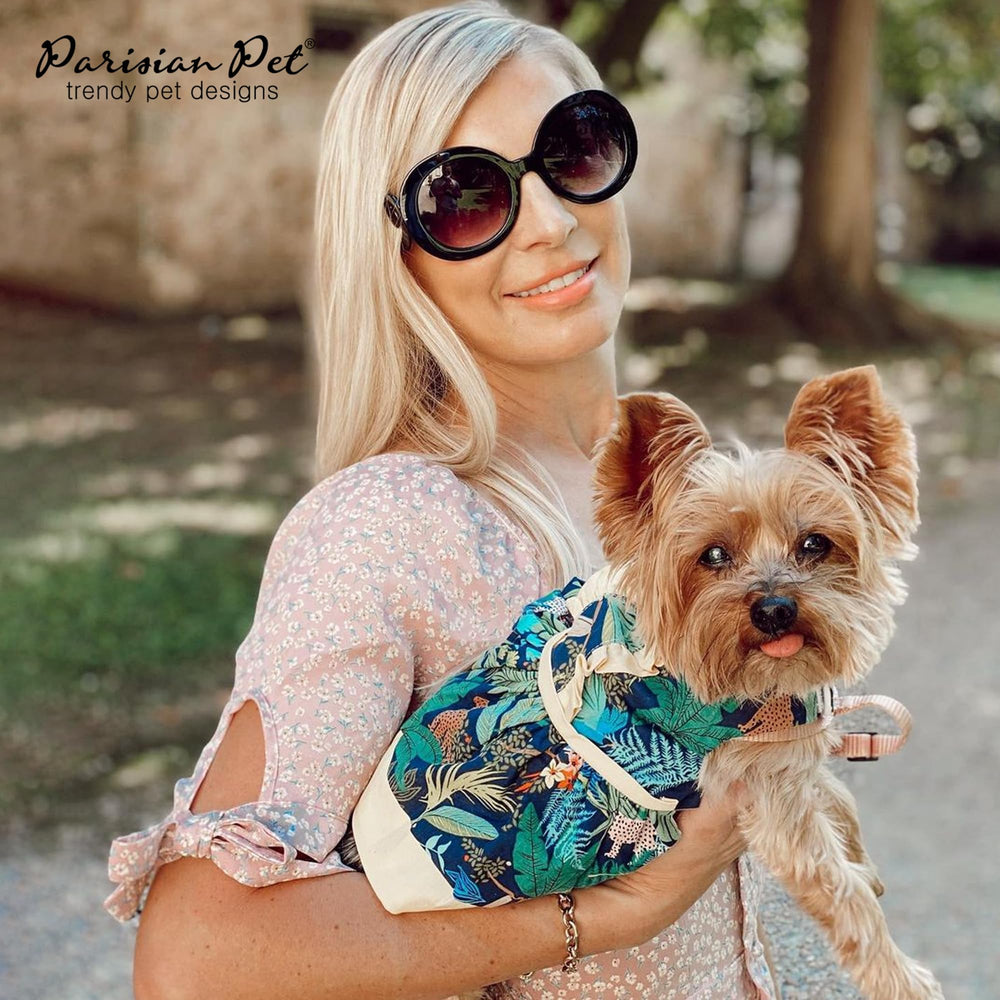 Ajuste cómodo y relajado de Parisian Pet Amazonia para uso prolongado.