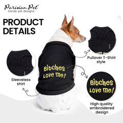 Camiseta sin mangas para perro, facilita movimiento y flujo de aire