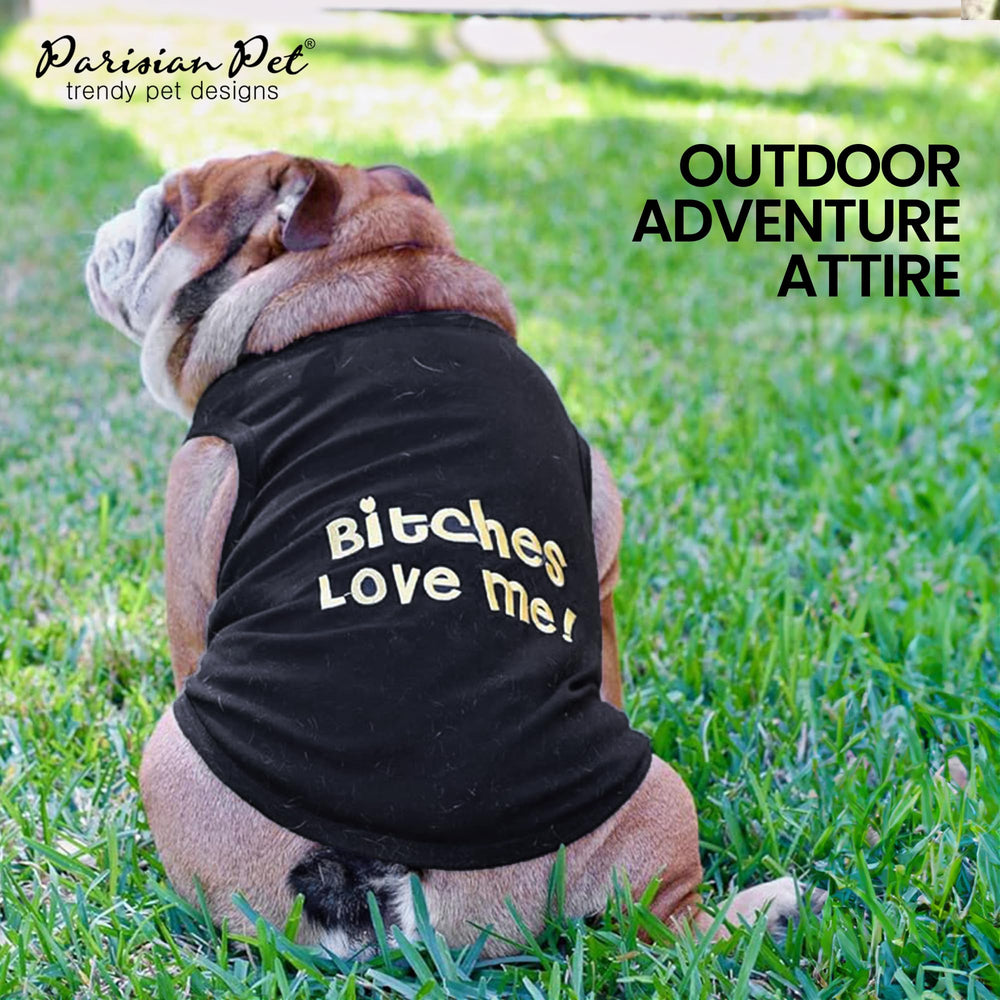 Camiseta Parisian Pet con diseño fácil de poner y quitar para comodidad